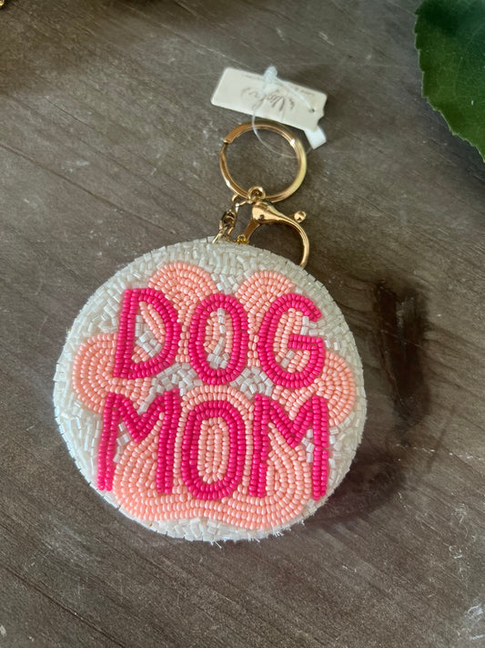 Dog Mom Keychain